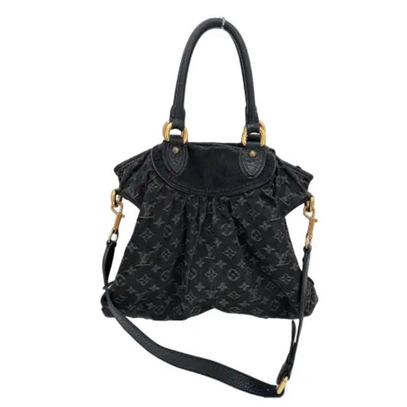 Louis Vuitton Handbags - Louis Vuitton Black Monogram Shoulder Bag MM